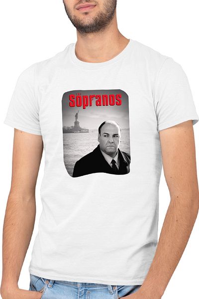 OEM Men's T-shirt The Sopranos Statue of Freedom Season 2