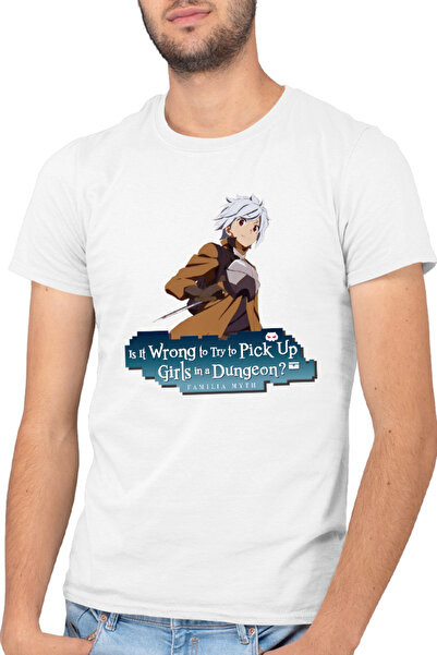 OEM Tricou barbati Is It Wrong To Pick Up Girls In Dungeons Anime Manga