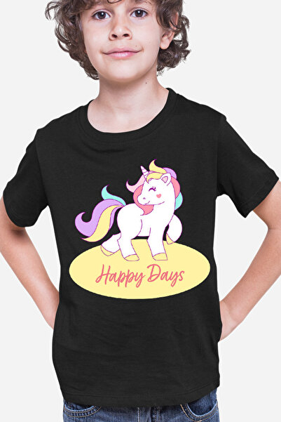 OEM Παιδικό μπλουζάκι Unicorn Squad Happy Days Magic Universe