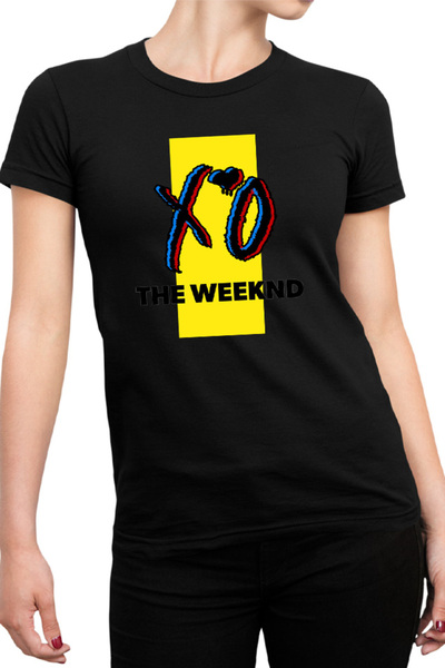 OEM Γυναικείο T-shirt με λογότυπο The Weeknd και δημοφιλή παγκόσμια περιοδεία