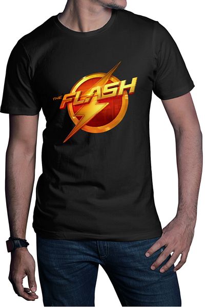 OEM Tricou barbati Flash Logo Bright Speed Light Costume