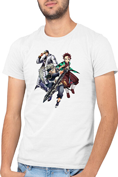 OEM Tricou barbati Black Clover Asta Kimetsu no Yaiba Tanjirou JoJo Anime