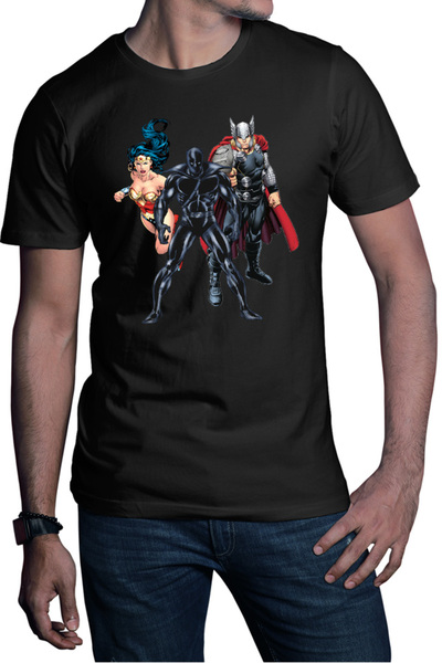 OEM Tricou barbati Black Panter Thor Wonder Woman Ally