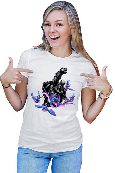 OEM Tricou Femei Clash Royale Batman Bats Special Treasure Fly