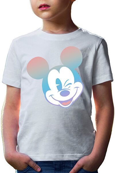 OEM Tricou copii Mickey Mouse Pastels Colors Smooth Cartoon Animation