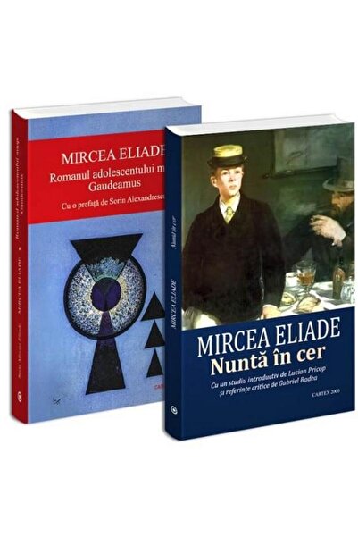 Editura Cartex Pachet Mircea Eliade (2 carti): 1. Romanul adolesc