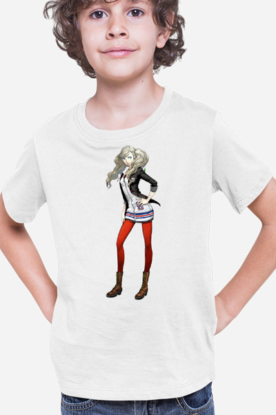 OEM Tricou copii Persona Takamaki Ann Twin Pony Tails Manga