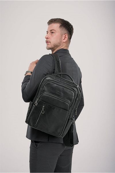 ÇÇS 31625 Genuine Leather Backpack