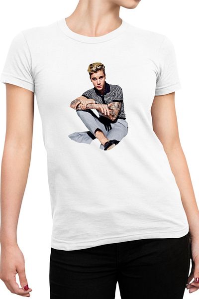 OEM Tricou Femei Justin Bieber Artist Talent Singer Canadian