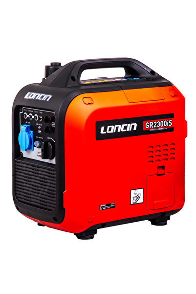 Loncin GR2300iS EUR5 Benzinli İnverter Jeneratör – 2,0 kW – Monofaze – İpli Çalıştırma – Sessiz Çalı