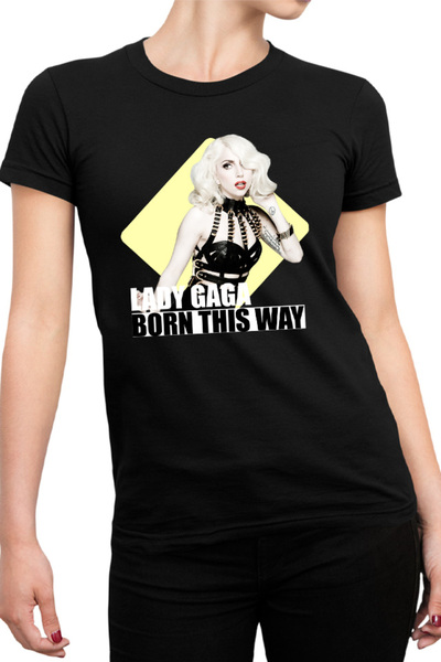 OEM Tricou Femei Lady Gaga Born This Way Album Single