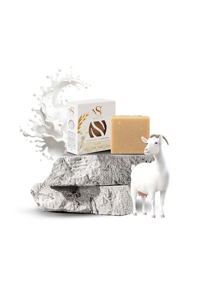 Handley 100% Natural Olive Oil Goat Milk Oatmeal Soap