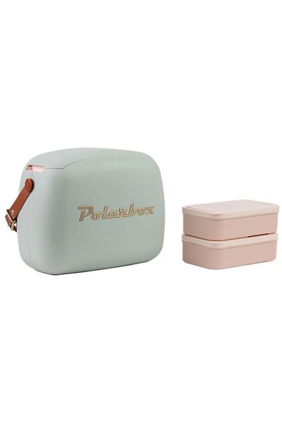 Polarbox Cooler bag, Polarbox, Gold, 6 liters, pastel green