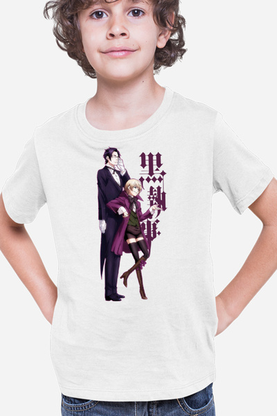 OEM Tricou copii Black Butler Anime Eater Claude Rival Demon