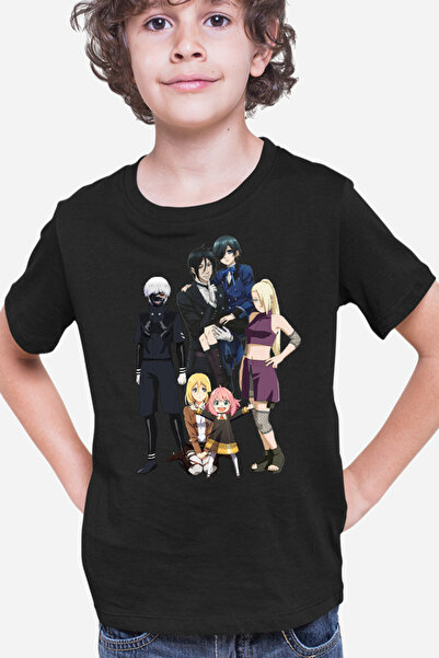 OEM Tricou copii Black Butler Naruto Tokyo Ghoul Kaneki