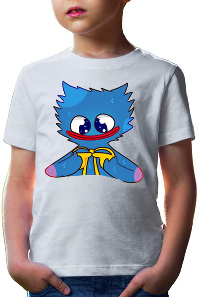 OEM Tricou copii Huggy Wuggy Hug Want Cute Lovely Heart Shy