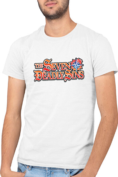 OEM Tricou barbati Επτά Θανάσιμα Αμαρτήματα Λογότυπο Υπερδυνάμεις Shonen