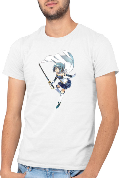 OEM Мъжка тениска Madoka Magica Sayaka Quartet Horror Drama