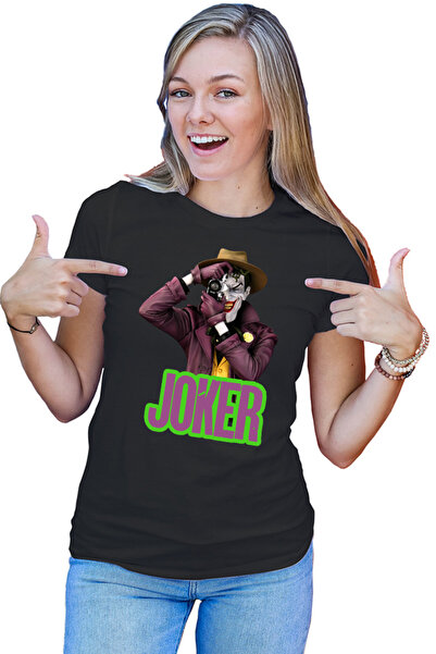OEM Tricou Femei Joker Photo DC Superhero Supervillian Psychological