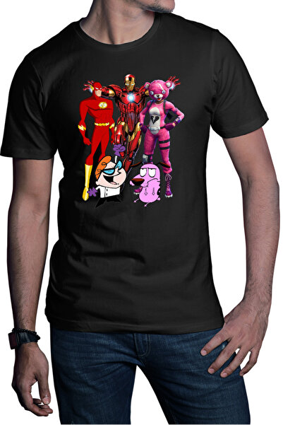 OEM Tricou barbati Flash Dexter Courage Coward Dog Fortnite