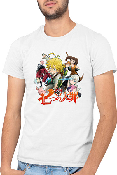 OEM Ανδρικό T-shirt Seven Deadly Sins Anime Akame Suzuki Nakaba