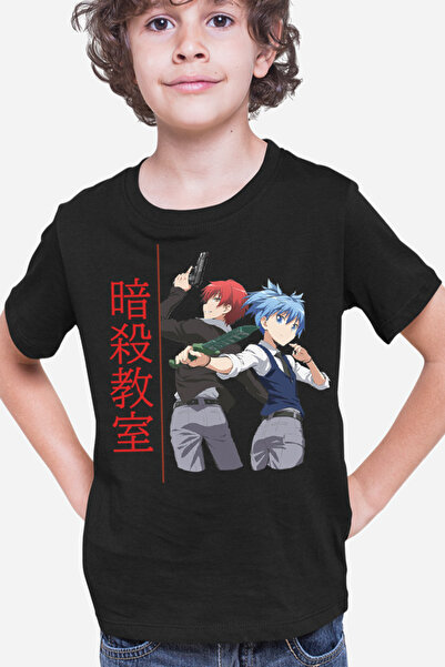 OEM Детска тениска с аниме и анимационни филми „Убийство в класната стая“