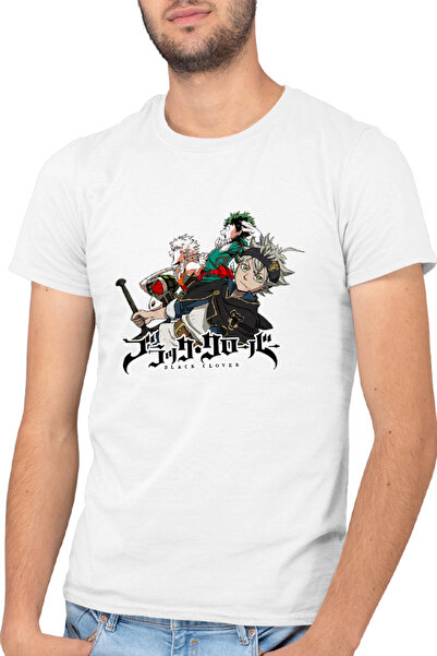 OEM Tricou barbati Black Clover Asta Wizard Hard Work My Hero Academia Deku