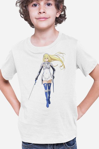 OEM Tricou copii DanMachi Wallensteint Ais Sword Desene Manga