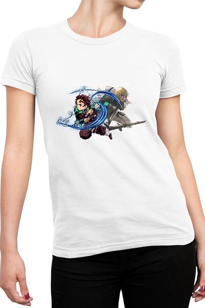 OEM Tricou Femei Claymore Demons Kimetsu No Yaiba Boruto
