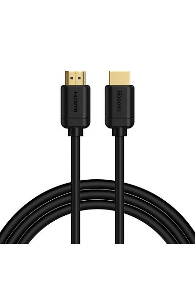 Baseus Kabel przewód HDMI 2.0 4K 60 Hz 3D HDR 18 Gbps 2 m czarny