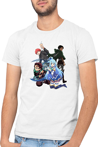 OEM Tricou barbati Assassination Classroom Karma AOT Levi Kimetsu no Yaiba