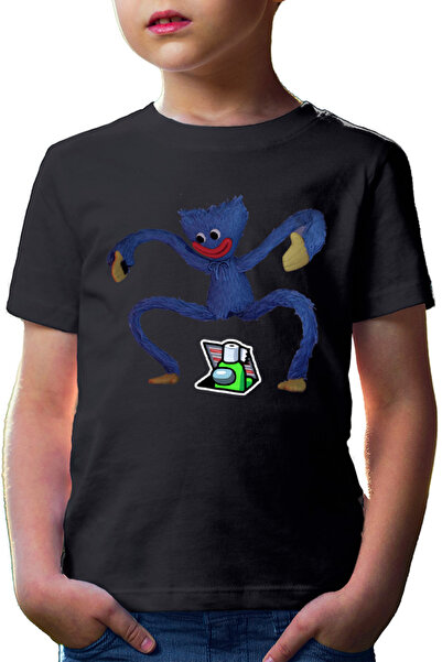 OEM Tricou copii Huggy Wuggy Among Us Sus Scared Crew Universe