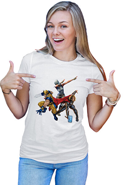 OEM Tricou Femei Wolverine Thor Fortnite Dub Funny Battle Royale