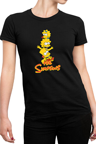 OEM Tricou Femei The Simpsons Children TV Show Homer Lisa Bart