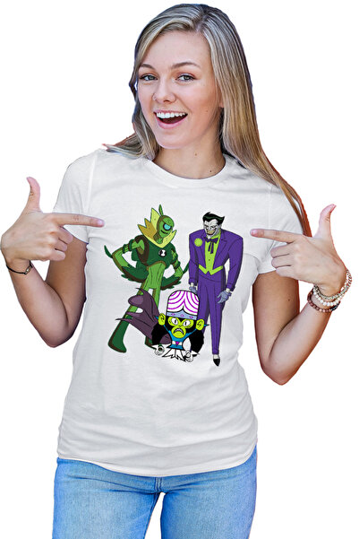 OEM Tricou Femei Ben10 Joker Marvel Powerpuff Mojo Jojo