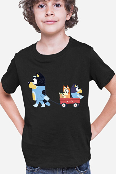 OEM Tricou copii Bluey Dad Children Family Cartoon All Ages Games