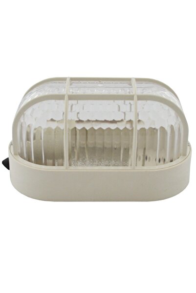 MİRSA PLAFONIERA 1xE27 MAX60W CU GRATAR ALB IP40 BETA