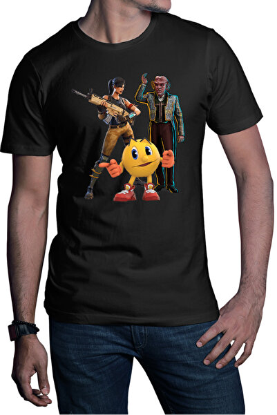 OEM Tricou barbati Fortnite Pacman Star Trek Gameplay Survival