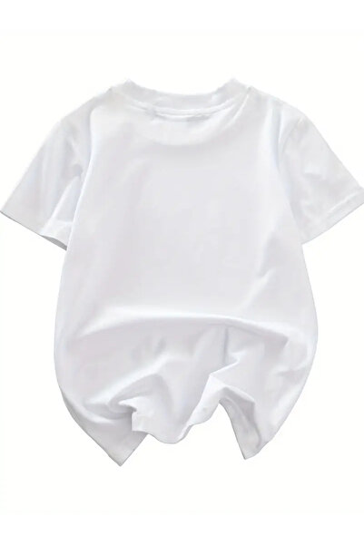 haha Girl's Star Printed T-Shirt - Shorts Set