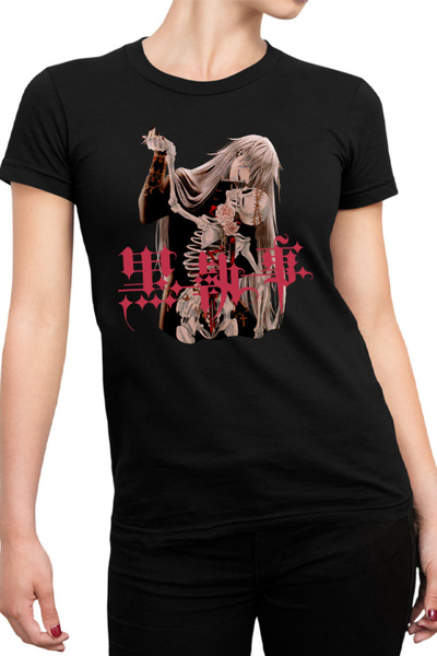 OEM Tricou Femei Black Butler Undertaker Shinigami Kill Manga