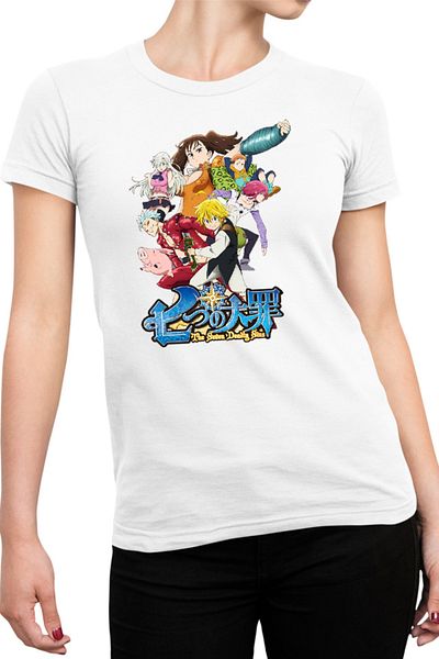 OEM Tricou Femei Seven Deadly Sins Top Anime Melodias Diane King