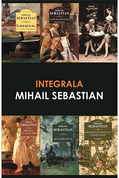 Editura Cartex Pachet serie autor Mihail Sebastian: 1. Accidentul