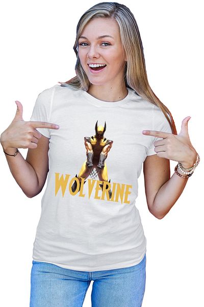 OEM Tricou Femei Wolverine Golden Experiments Animation American Cosplay