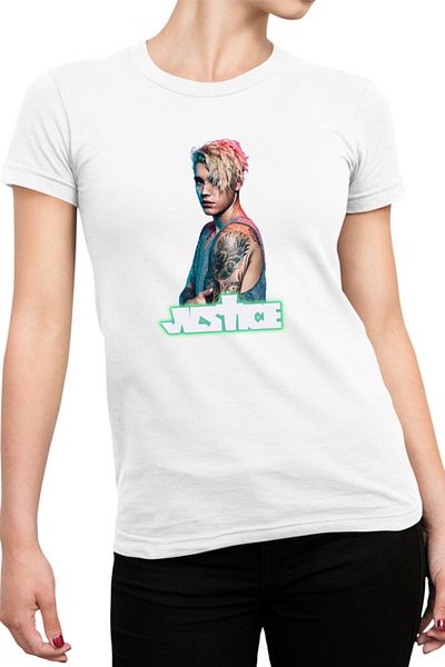 OEM Tricou Femei Justin Bieber Justice Album Music Collab