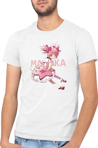 OEM Tricou barbati Madoka Magica Kaname Sakura Dress Cute Universe
