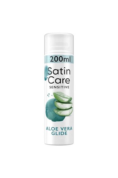 Gillette Gel de ras pentru femei Satin Care Aloe Vera, 200ml,