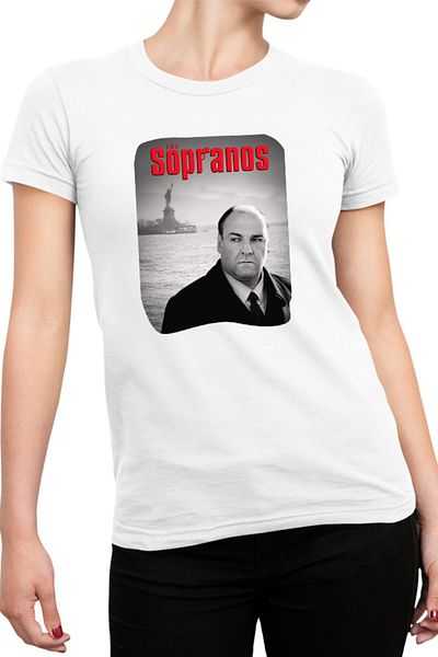 OEM Tricou Femei The Sopranos Statue of Freedom Season 2