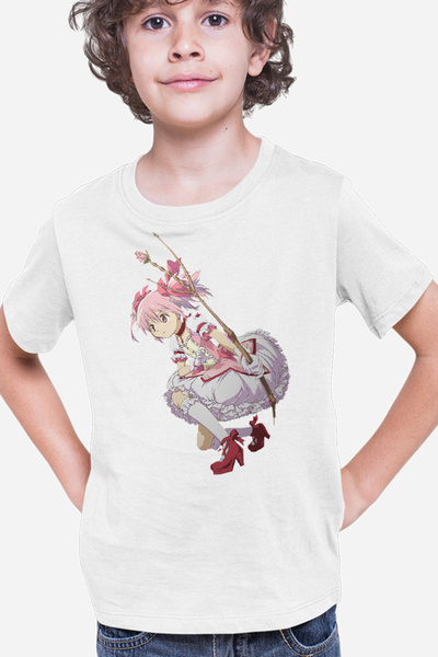 OEM Детска тениска Madoka Magica Kaname с лък и лък
