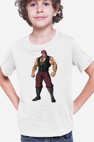 OEM Toriko Zebra Four Bodybuilder Fitness Cosplay Japan Kids T-shirt