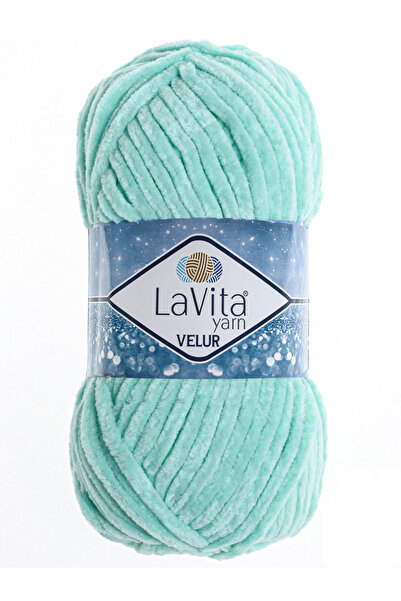 LaVita Yarn Velur Somot Pređa za ručno pletenje 100% Poliester 100gr (8207 TA...